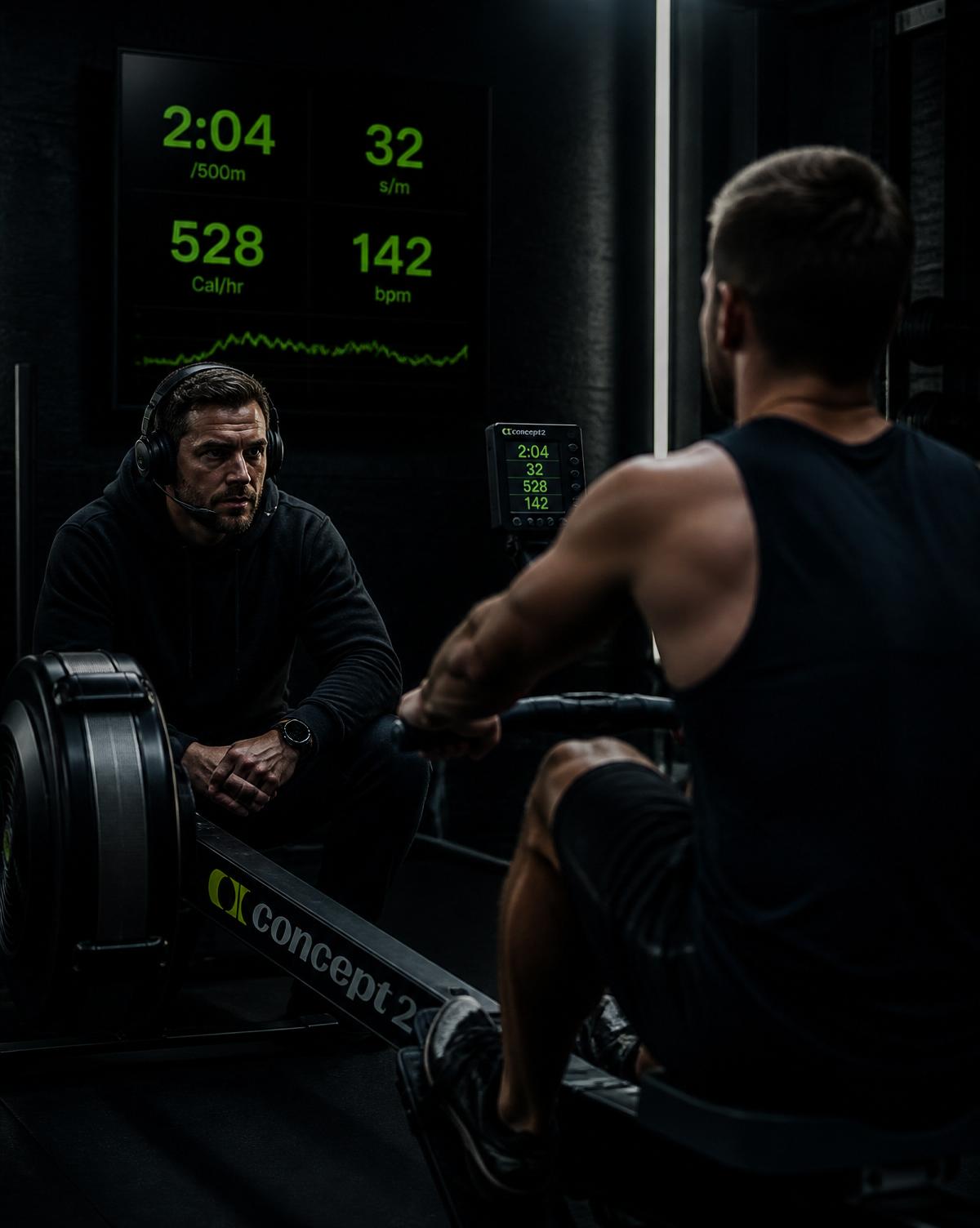 Personal trainer coacht 1-op-1 atleet in Health-Platform Naaldwijk
